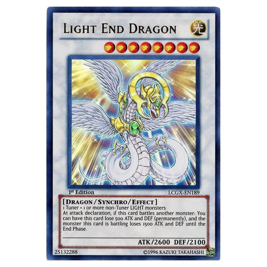 Yu-Gi-Oh! - Legendary Collection 2 - The Duel Academy Years Mega Pack - Light End Dragon (Ultra Rare) LCGX-EN189