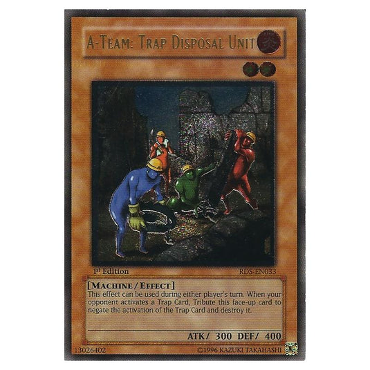 Yu-Gi-Oh! - Rise of Destiny - A-Team: Trap Disposal Unit (Ultimate Rare) RDS-EN033