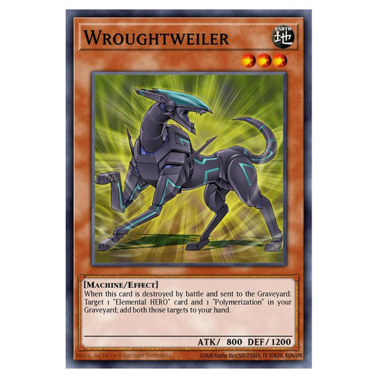 Yu-Gi-Oh! - Speed Duel GX - Duel Academy Box - Wroughtweiler (Common) SGX1-ENA07