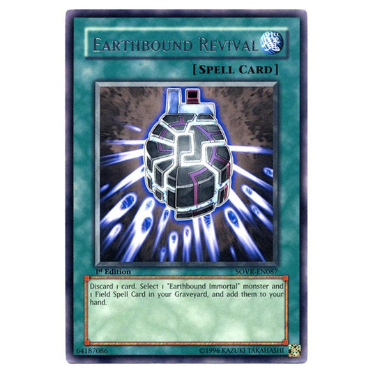 Yu-Gi-Oh! - Stardust Overdrive - Earthbound Immortal Revival (Rare) SOVR-EN087