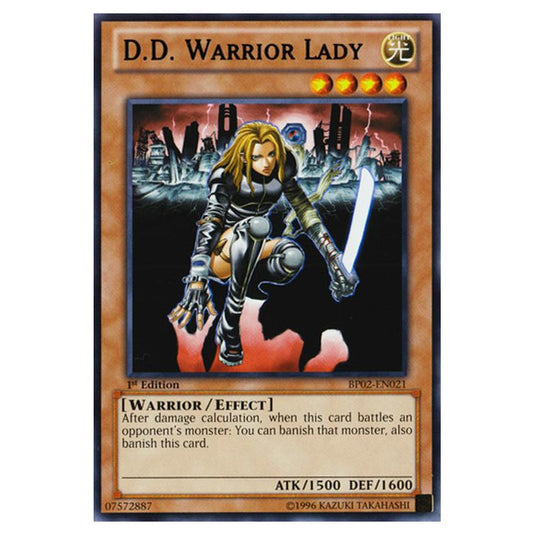 Yu-Gi-Oh! - Battle Pack 2 - War of the Giants - D.D. Warrior Lady (Rare) BP02-EN021
