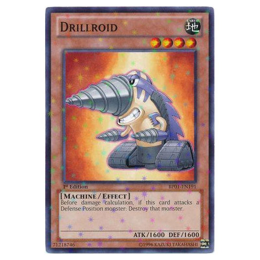 Yu-Gi-Oh! - Battle Pack - Epic Dawn - Drillroid (Starfoil Rare) BP01-EN191