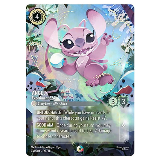 Lorcana - Winterspell - Angel - Experiment 624 (Enchanted) - 238/204