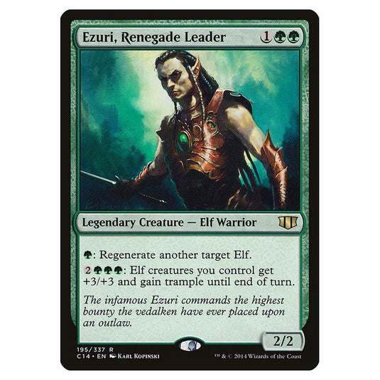 Magic The Gathering - Commander 2014 - Ezuri, Renegade Leader - 195