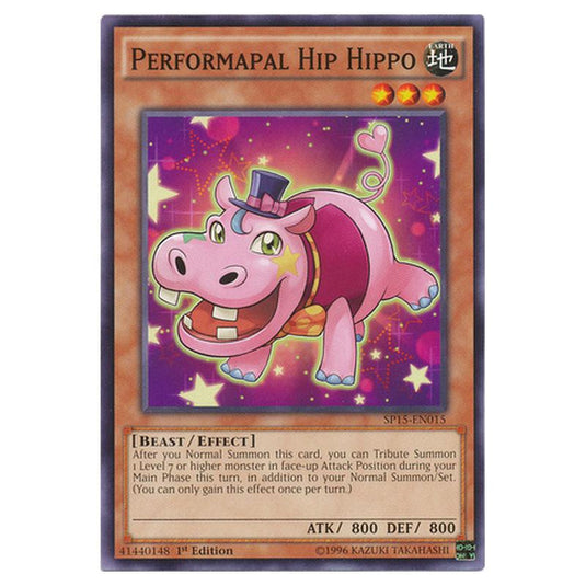 Yu-Gi-Oh! - Star Pack ARC-V - Performapal Hip Hippo (Common) SP15-EN015