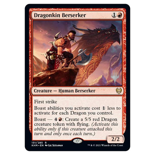 Magic The Gathering - Kaldheim Promos - Dragonkin Berserker - 131/285