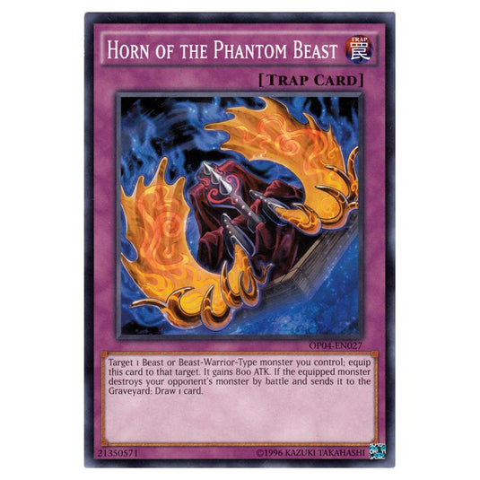 Yu-Gi-Oh! - OTS Tournament Pack 4 - Horn of the Phantom Beast (Common) OP04-EN027