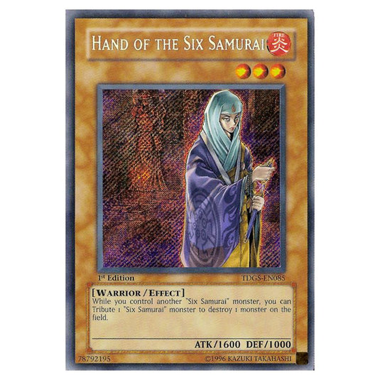 Yu-Gi-Oh! - The Duelist Genesis - Hand of the Six Samurai (Secret Rare) TDGS-EN085