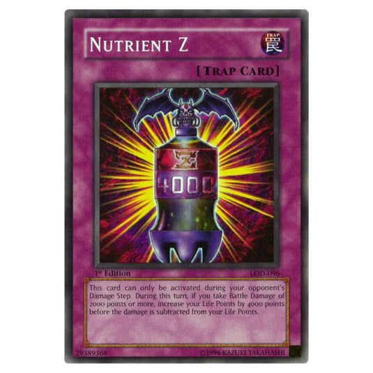 Yu-Gi-Oh! - Legacy of Darkness - Nutrient Z (Common) LOD-096
