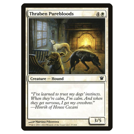 Magic the Gathering - Innistrad - Thraben Purebloods - 37/264