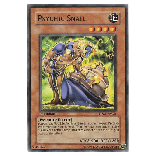 Yu-Gi-Oh! - The Duelist Genesis - Psychic Snail (Common) TDGS-EN021