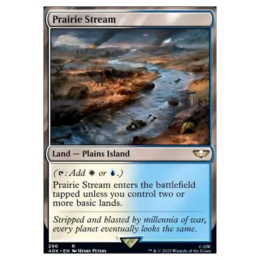 Magic The Gathering - Universes Beyond - Warhammer 40k - Prairie Stream - 290/168