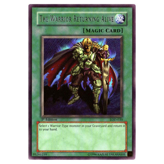 Yu-Gi-Oh! - Legacy of Darkness - The Warrior Returning Alive (Rare) LOD-030