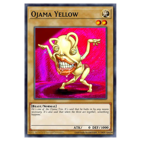 Yu-Gi-Oh! - Speed Duel GX - Duel Academy Box - Ojama Yellow (Common) SGX1-ENC01