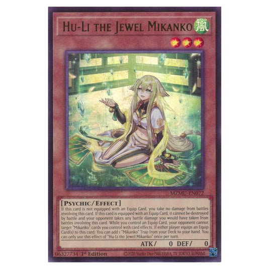 Yu-Gi-Oh! - Maze of Muertos - Hu-Li the Jewel Mikanko (Ultra Rare) - MZMU-EN072