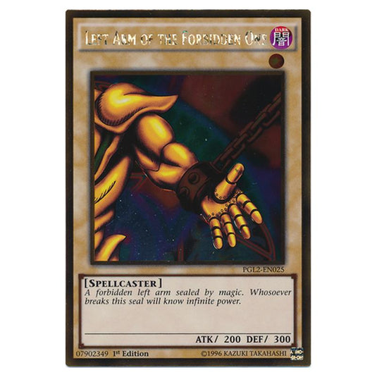 Yu-Gi-Oh! - Premium Gold - Return of the Bling - Left Arm of the Forbidden One (Gold Rare) PGL2-EN025