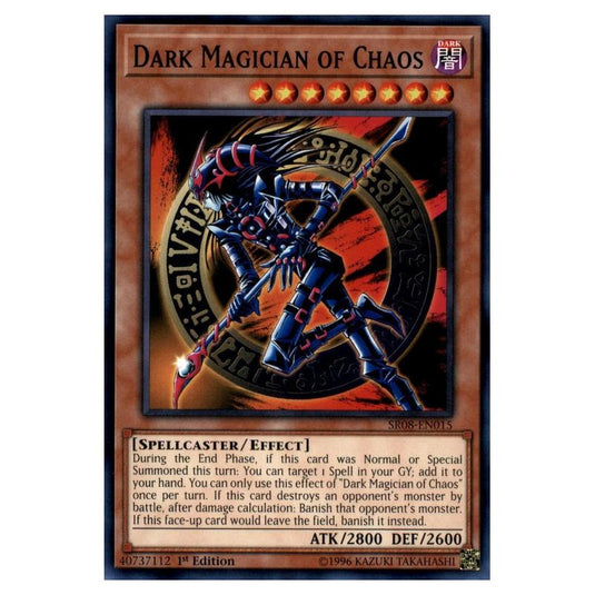 Yu-Gi-Oh! - Structure Deck - Order of the Spellcasters - Dark Magician of Chaos (Common) SR08-EN015