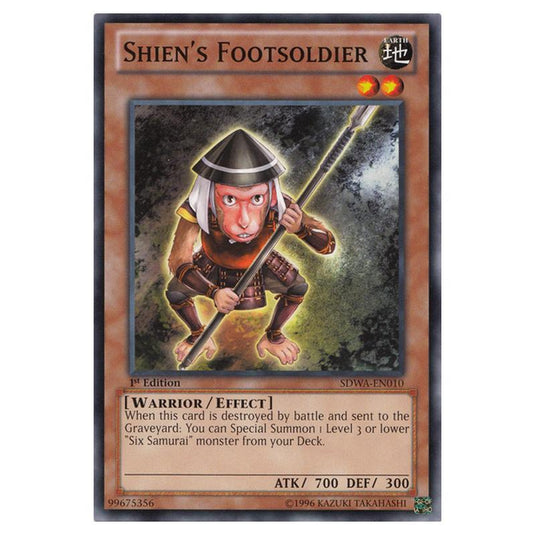 Yu-Gi-Oh! - Samurai Warlords Structure Deck - Shien's Footsoldier (Com Yu-Gi-Oh! - Samurai Warlords Structure Deck - Shien's Footsoldier (Com