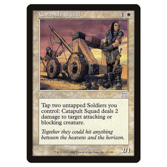 Magic The Gathering - Onslaught - Catapult Squad - 11/350 (Foil)