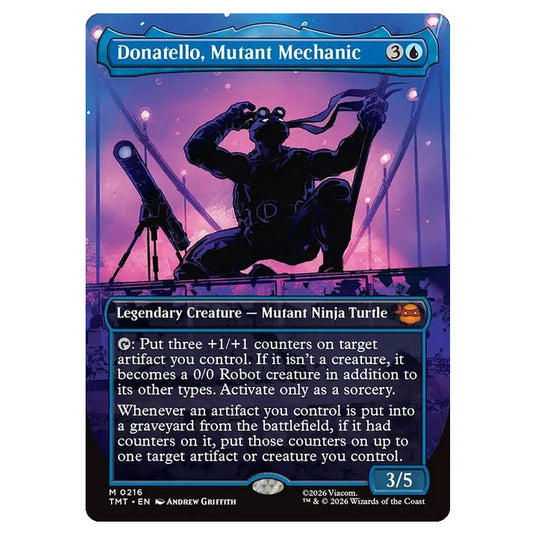 Magic The Gathering - Teenage Mutant Ninja Turtles - Donatello, Mutant Mechanic - 0216