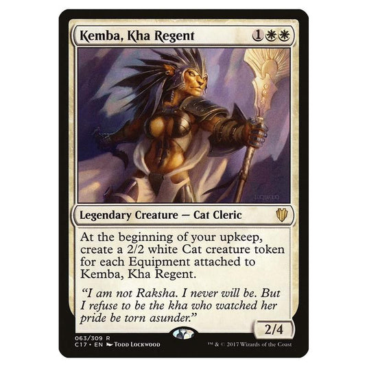 Magic The Gathering - Commander 2017 - Kemba, Kha Regent - 063/309