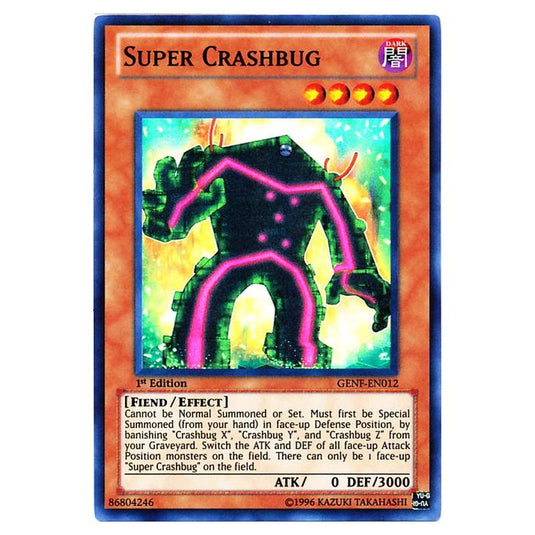 Yu-Gi-Oh! - Generation Force - Super Crashbug (Super Rare) GENF-EN012