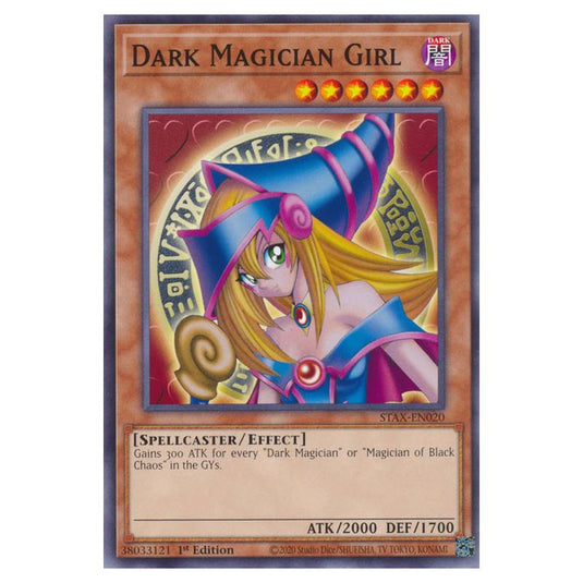 Yu-Gi-Oh! - 2-Player Starter Set - Dark Magician Girl (Common) STAX-EN020