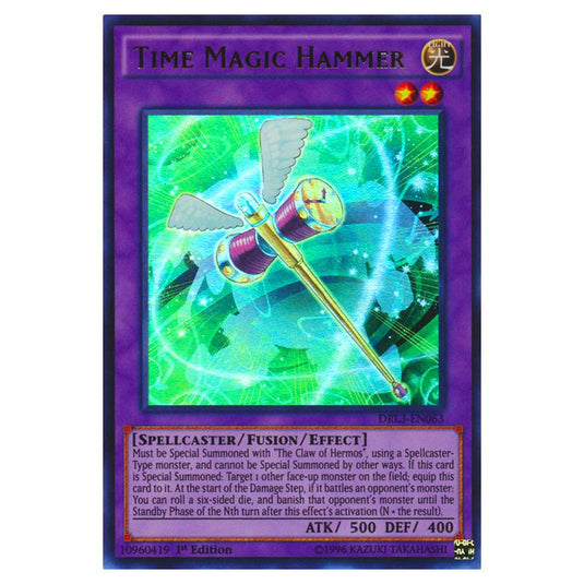 Yu-Gi-Oh! - Dragons of Legend - Unleashed - Time Magic Hammer (Ultra Rare) DRL3-EN063