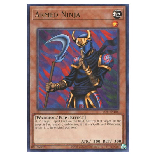 Yu-Gi-Oh! - Legend of Blue Eyes White Dragon (25th Anniversary Edition) - Armed Ninja (Rare) - LOB25-EN106