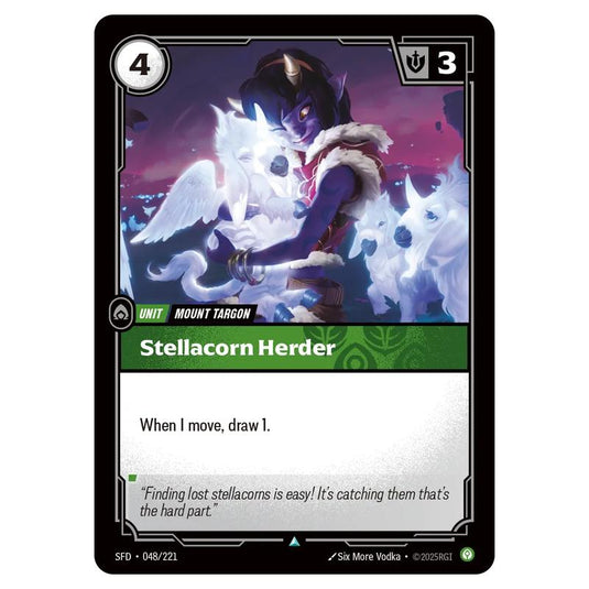 Riftbound: League of Legends TCG - Spiritforged - Stellacorn Herder - 048/221