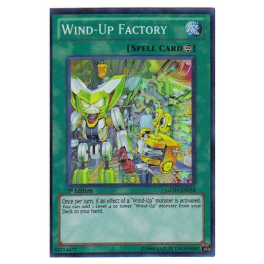 Yu-Gi-Oh! - Generation Force - Wind-Up Factory (Super Rare) GENF-EN054