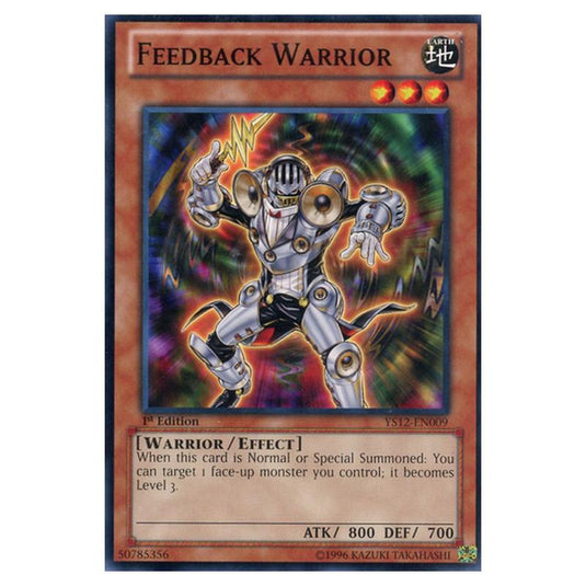 Yu-Gi-Oh! - Starter Deck - Xyz Symphony - Feedback Warrior (Common) YS12-EN009