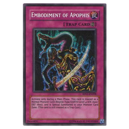 Yu-Gi-Oh! - Retro Pack - Embodiment of Apophis (Secret Rare) RP01-EN098
