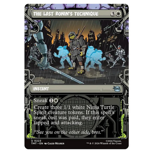 Magic The Gathering - Teenage Mutant Ninja Turtles - The Last Ronin's Technique - 0223