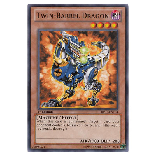 Yu-Gi-Oh! - Battle Pack - Epic Dawn - Twin-Barrel Dragon (Common) BP01-EN154