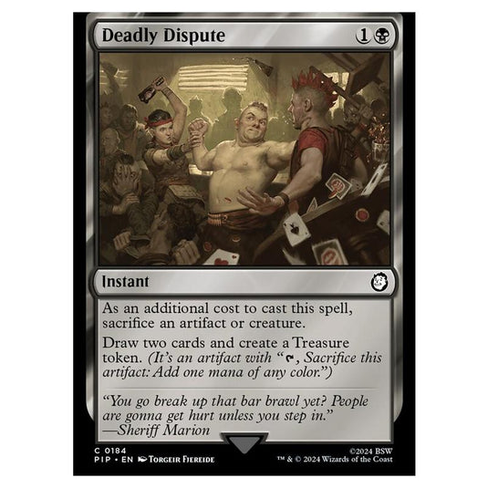 Magic The Gathering - Universes Beyond - Fallout - Deadly Dispute - 0184