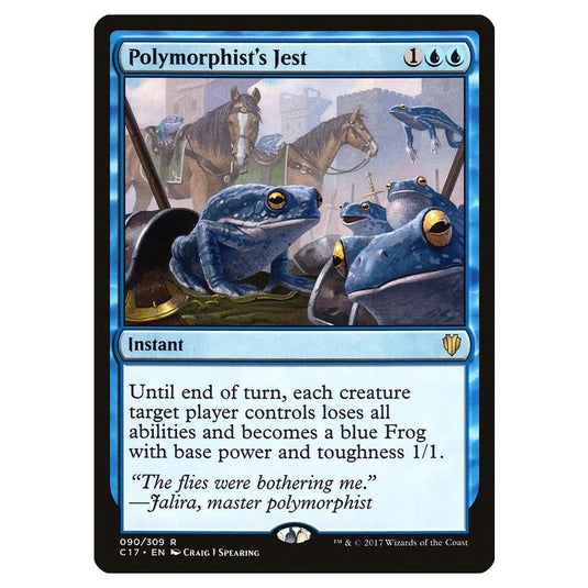 Magic The Gathering - Commander 2017 - Polymorphist's Jest - 090/309