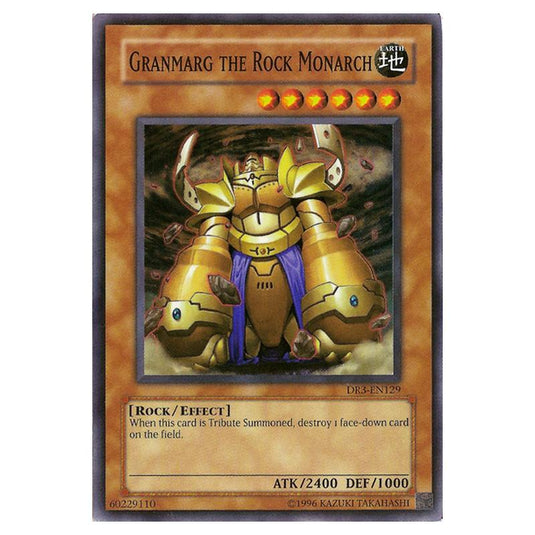 Yu-Gi-Oh! - Dark Revelation Volume 3 - Granmarg the Rock Monarch (Super Rare) DR3-EN129