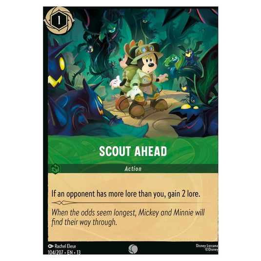 Lorcana - Attack of the Vine! - Scout Ahead (Common) - 104/207