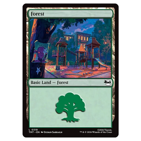 Magic The Gathering - Teenage Mutant Ninja Turtles - Forest - 0319