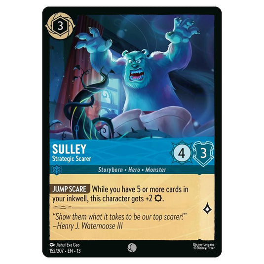 Lorcana - Attack of the Vine - Sulley - Strategic Scarer (Common) - 152/207