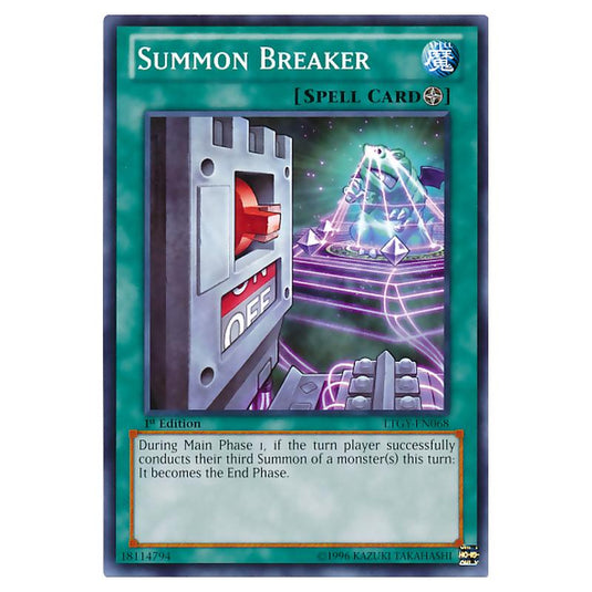 Yu-Gi-Oh! - Lord of the Tachyon Galaxy - Summon Breaker (Short Print) LTGY-EN068