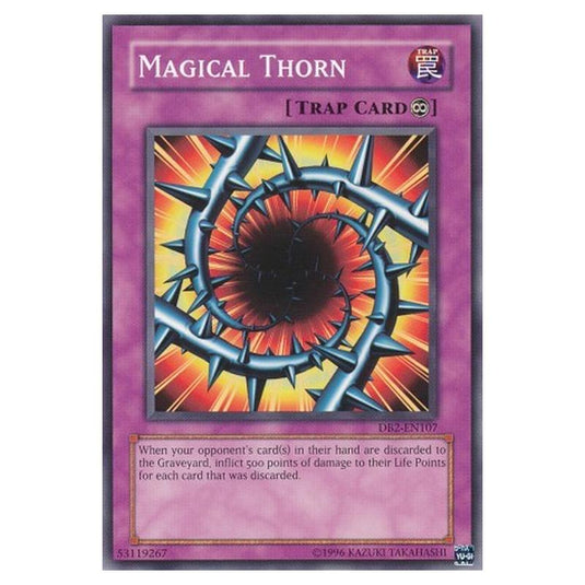 Yu-Gi-Oh! - Dark Beginning 2 - Magical Thorn (Common) DB2-EN107