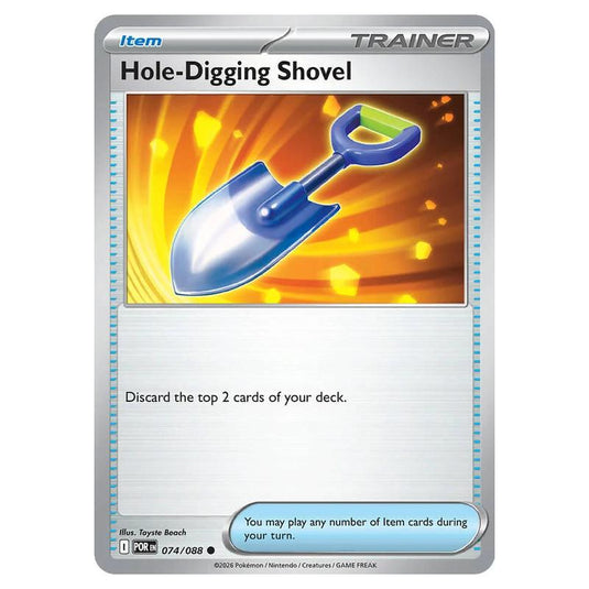 Pokemon - Mega Evolution - Perfect Order - Digging Shovel - 074/088