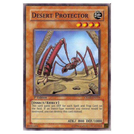 Yu-Gi-Oh! - Crimson Crisis - Desert Protector (Common) CRMS-EN034