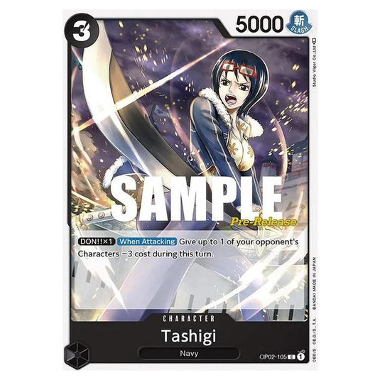 One Piece - OP-02: Paramount War Promos - Tashigi - OP02-105