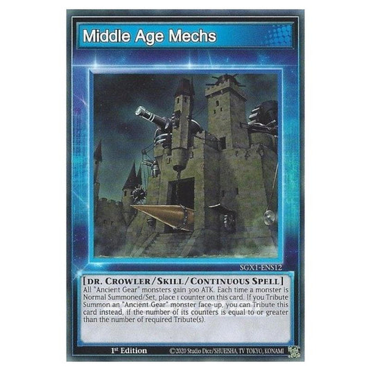 Yu-Gi-Oh! - Speed Duel GX - Duel Academy Box - Middle Age Mechs (Skill Card) (Common) SGX1-ENS12