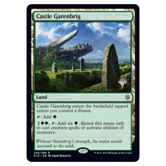 Magic The Gathering - Throne of Eldraine Promos - Castle Garenbrig - 240/269