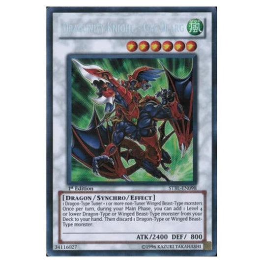 Yu-Gi-Oh! - Starstrike Blast - Dragunity Knight - Gae Dearg (Secret Rare) - STBL-EN098