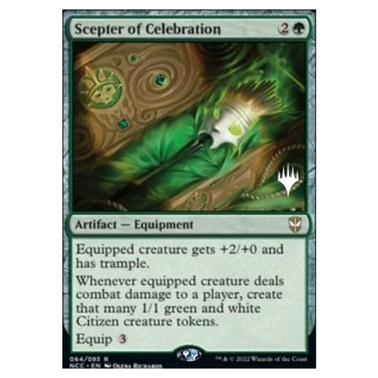 Magic The Gathering - Commander: Streets of New Capenna Promos - Scepter of Celebration - 064/281